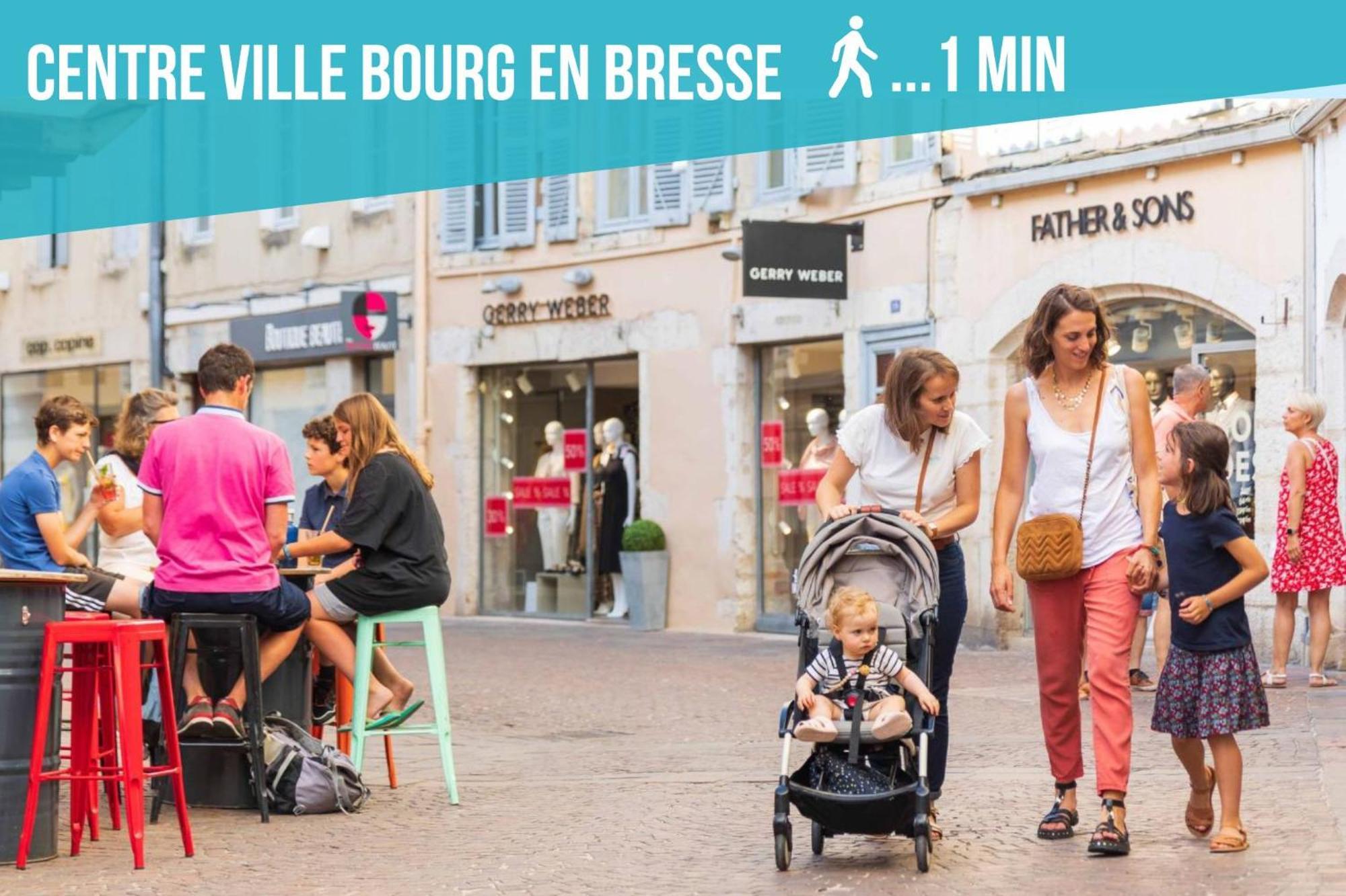 Le Nid Douillet Topdestination-Bourg - Centre Ville - 3 Etoiles Zewnętrze zdjęcie